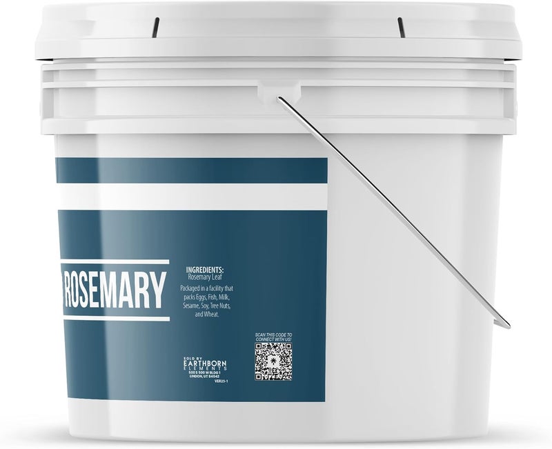 Earthborn Elements Ground Rosemary 1 Gallon Bucket - Aromatic Spice - Image 3